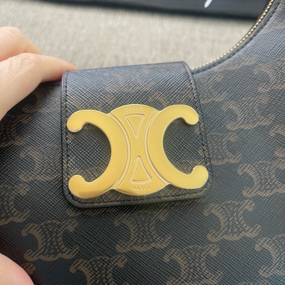 Celine Ava triomphe canvas bag - Picture 8 of 11